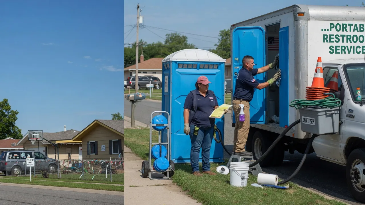 Portable Toilet Rental in Elwood, KS near me